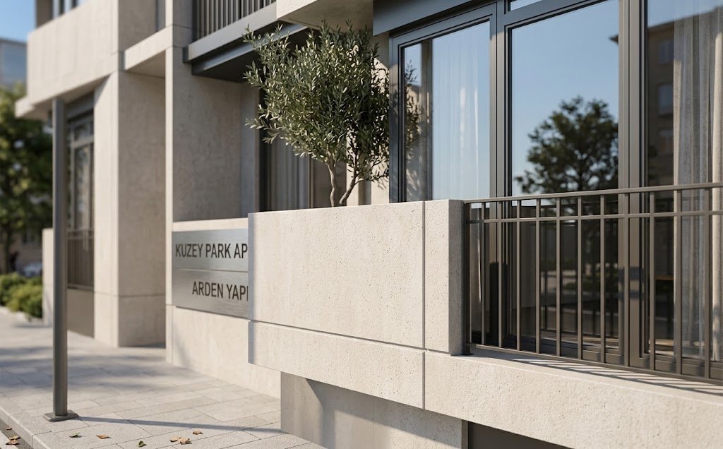Kuzey Park Apartmanı Mimari Perspektif